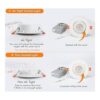 Cloudy Bay Eyeball 5 colores 4 pulgadas Gimbal LED_6