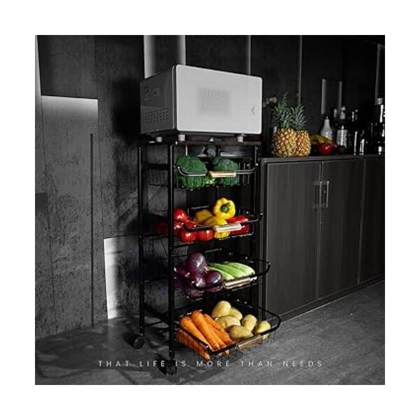 MAWEW Cesta de almacenamiento de verduras cesta de_3