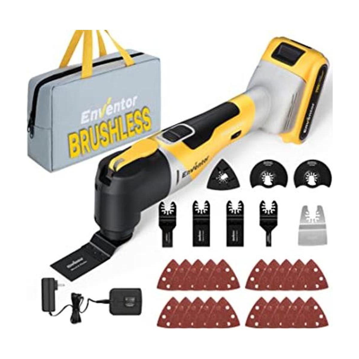 ENVENTOR Herramienta oscilante kit de herramientas