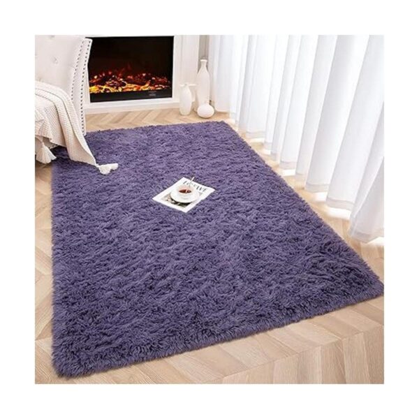 Foxmas Alfombras de área ultra suaves y esponjosas para