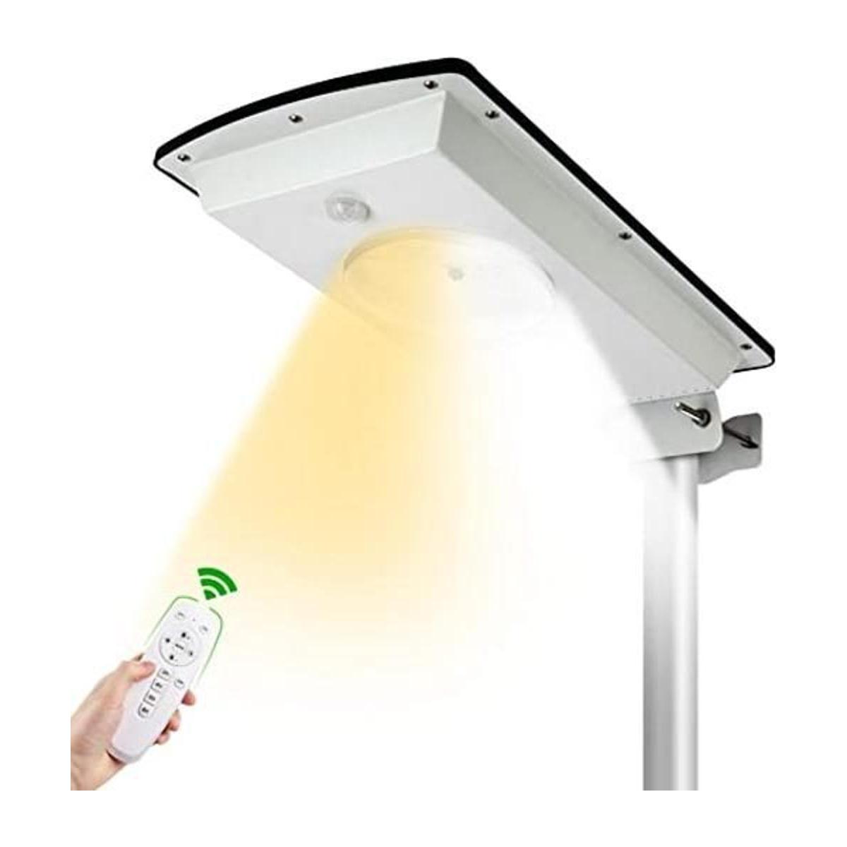 Malitupy Luces solares de calle para exteriores blanco