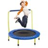 Kids Trampoline Portable Foldable 36 Inch Round Jumping_1
