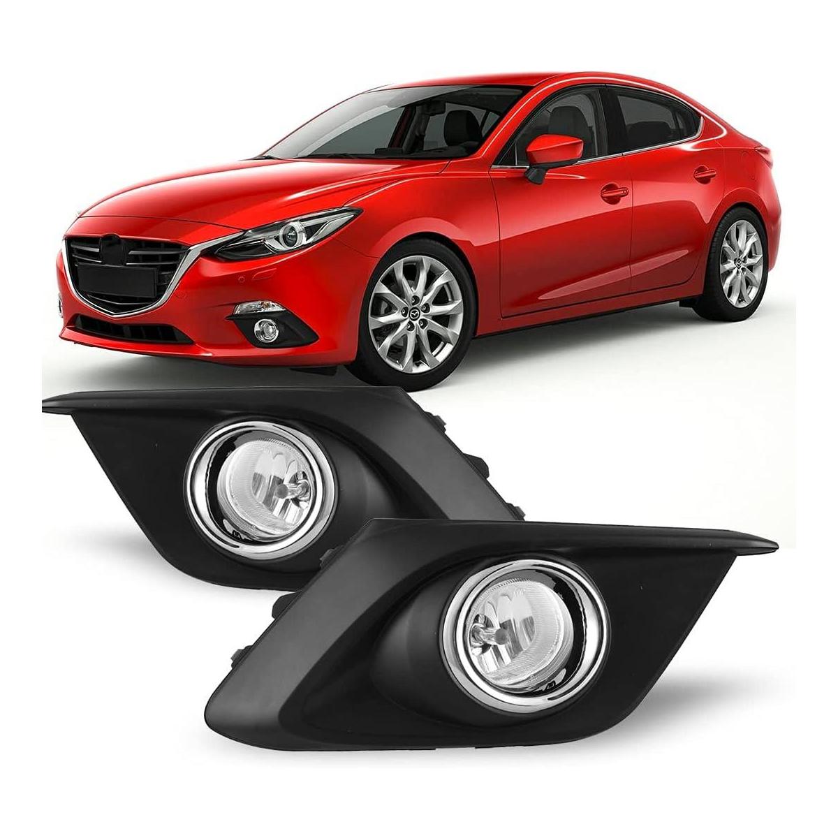 CPW Luces antiniebla compatibles con Mazda 3 2014 2015