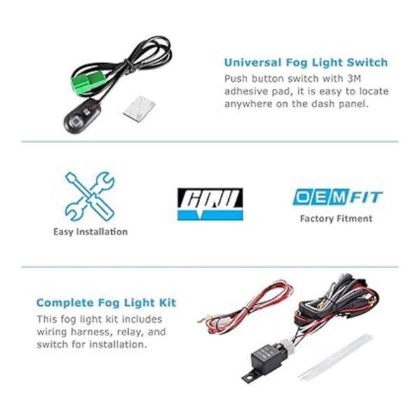 CPW Luces antiniebla compatibles con Mazda 3 2014 2015_2