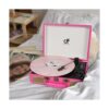Reproductor de discos de maleta Bluetooth vintage con_5