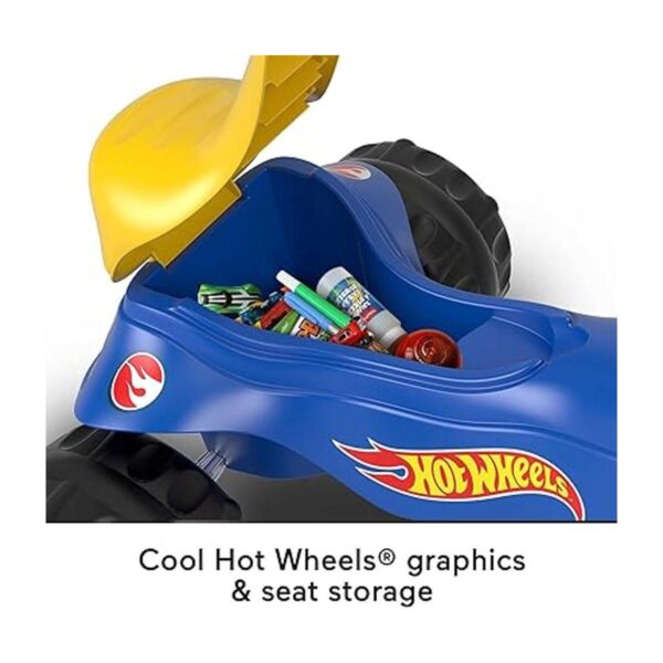 FisherPrice Hot Wheels Triciciclo resistente resistente_3