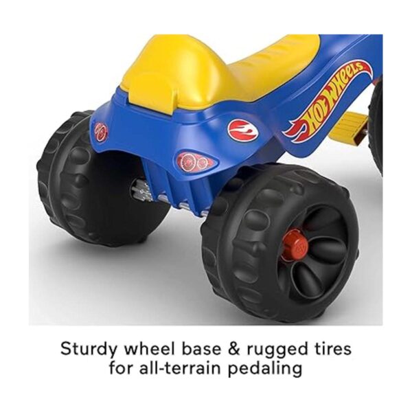 FisherPrice Hot Wheels Triciciclo resistente resistente_4