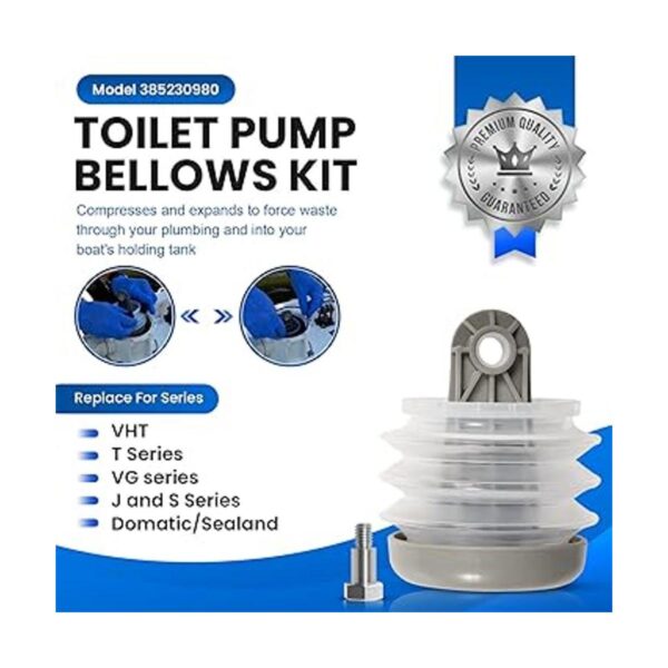 Repuesto para el kit de fuelle de bomba Dometic 385230980_3