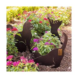 RealSteel Garden Cat Art Paquete de 3 unidades