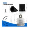Repuesto para el kit de fuelle de bomba Dometic 385230980_4