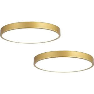 Mondaufie Paquete de 2 luces de techo LED modernas de_1