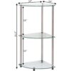 Convenience Concepts Designs2Go Estante de esquina de_3
