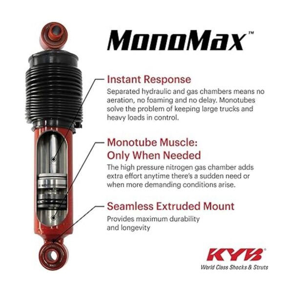 KYB 565007 MonoMax Amortiguador de gas color rojo_5