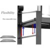 BestVida SparkWorks Macetero montado en la pared de 2