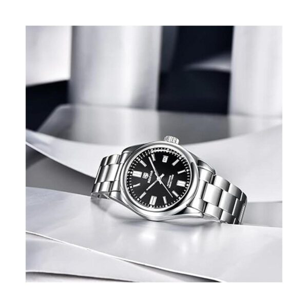 BENYAR Reloj mecánico automático para hombre correa de_4