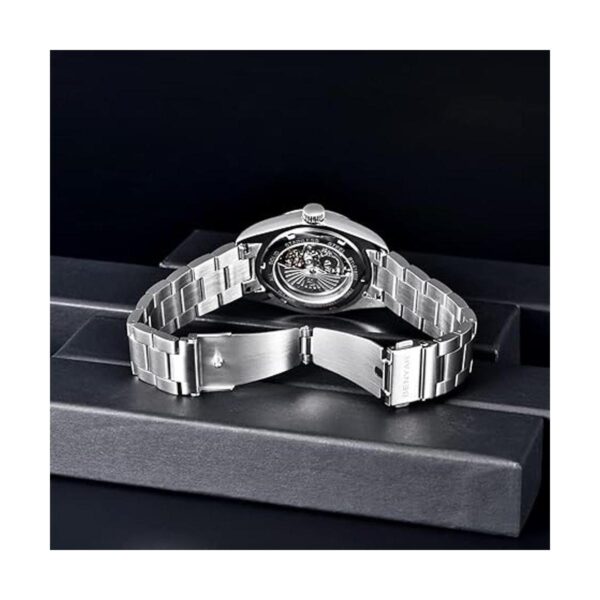 BENYAR Reloj mecánico automático para hombre correa de_3