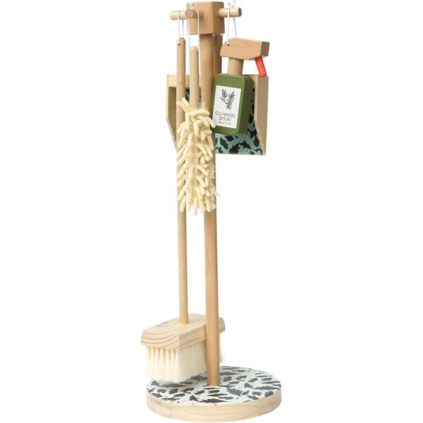 Manhattan Toy Juego de limpieza decorativo de madera de 5_1