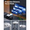 CLOKOWE Proyector portátil mejorado 2022 con 7000 lux y_5