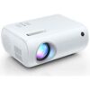 CLOKOWE Proyector portátil mejorado 2022 con 7000 lux y_1