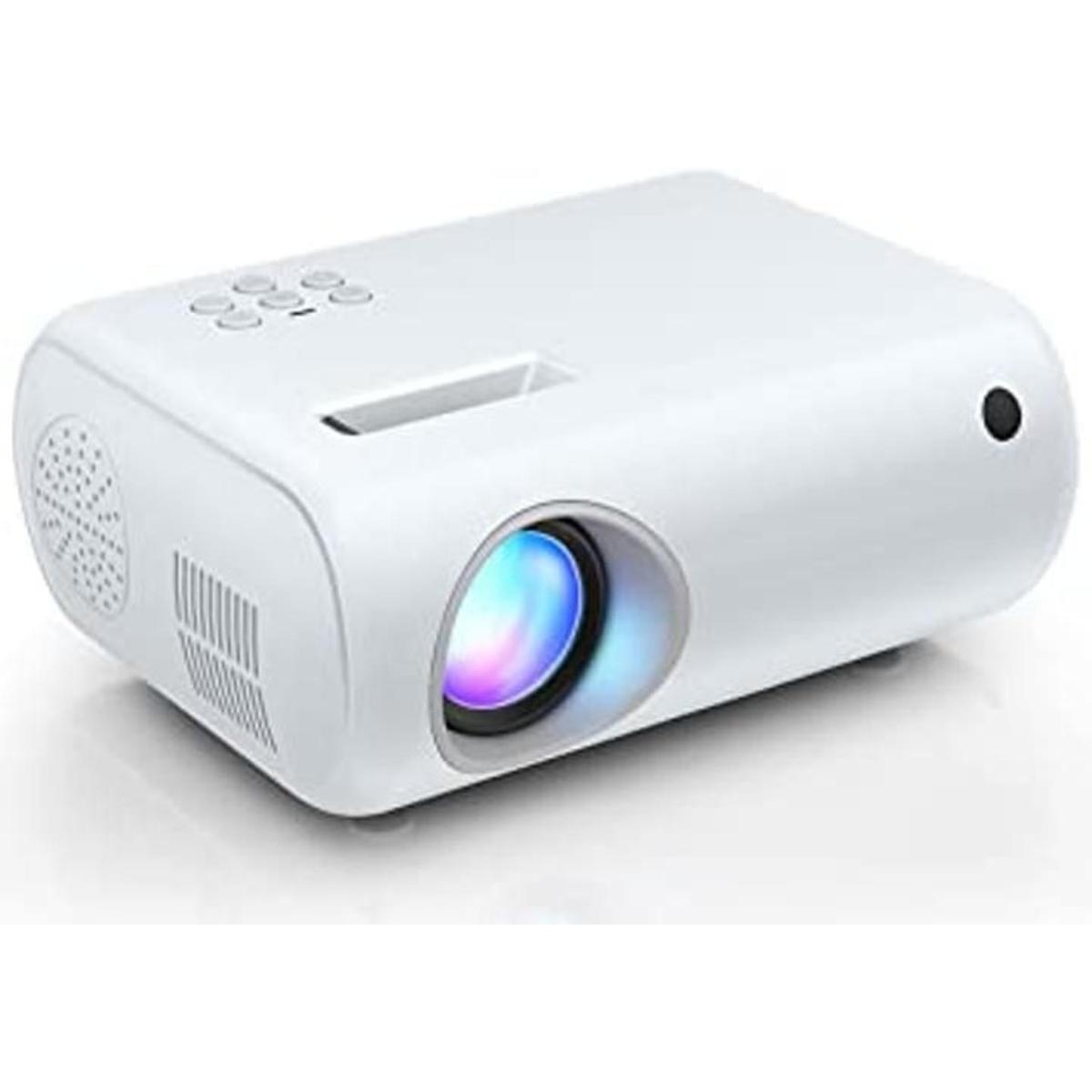 CLOKOWE Proyector portátil mejorado 2022 con 7000 lux y