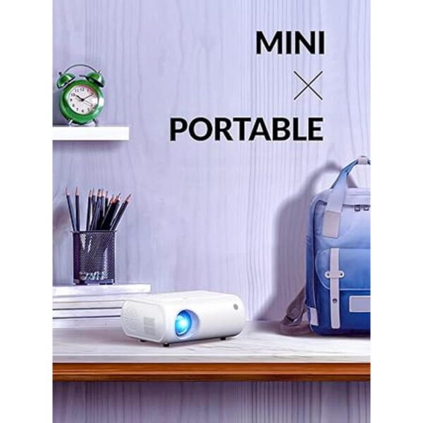 CLOKOWE Proyector portátil mejorado 2022 con 7000 lux y_2