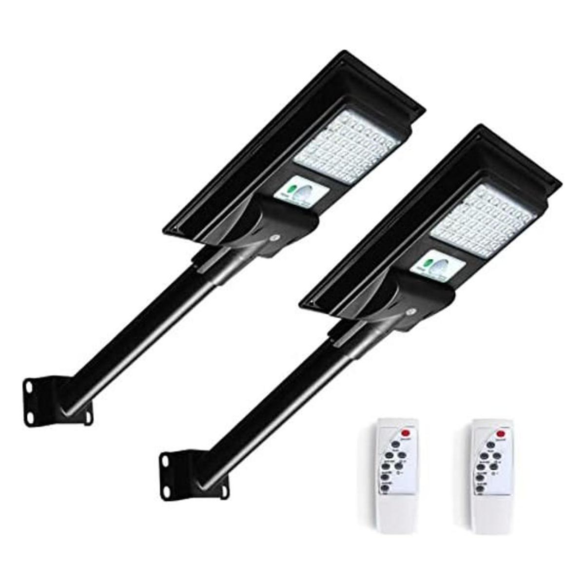 GLW Luz solar de calle de 100 W para exteriores del
