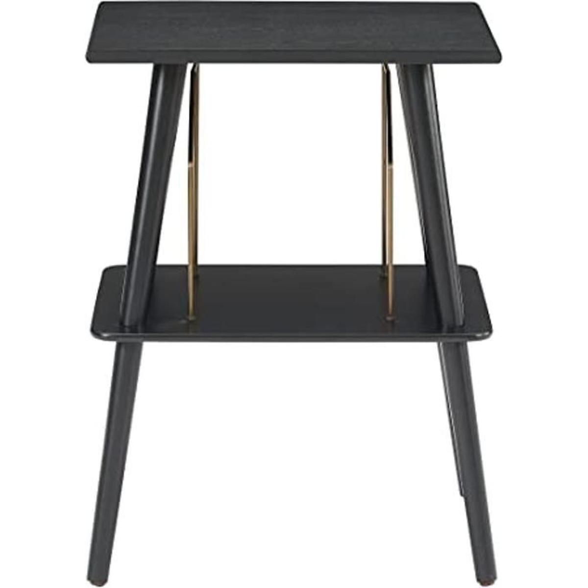 Crosley ST66BK Manchester Soporte para mesa giratoria con