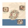 ROKR Reloj de rompecabezas de madera 3D para adultos kits_3