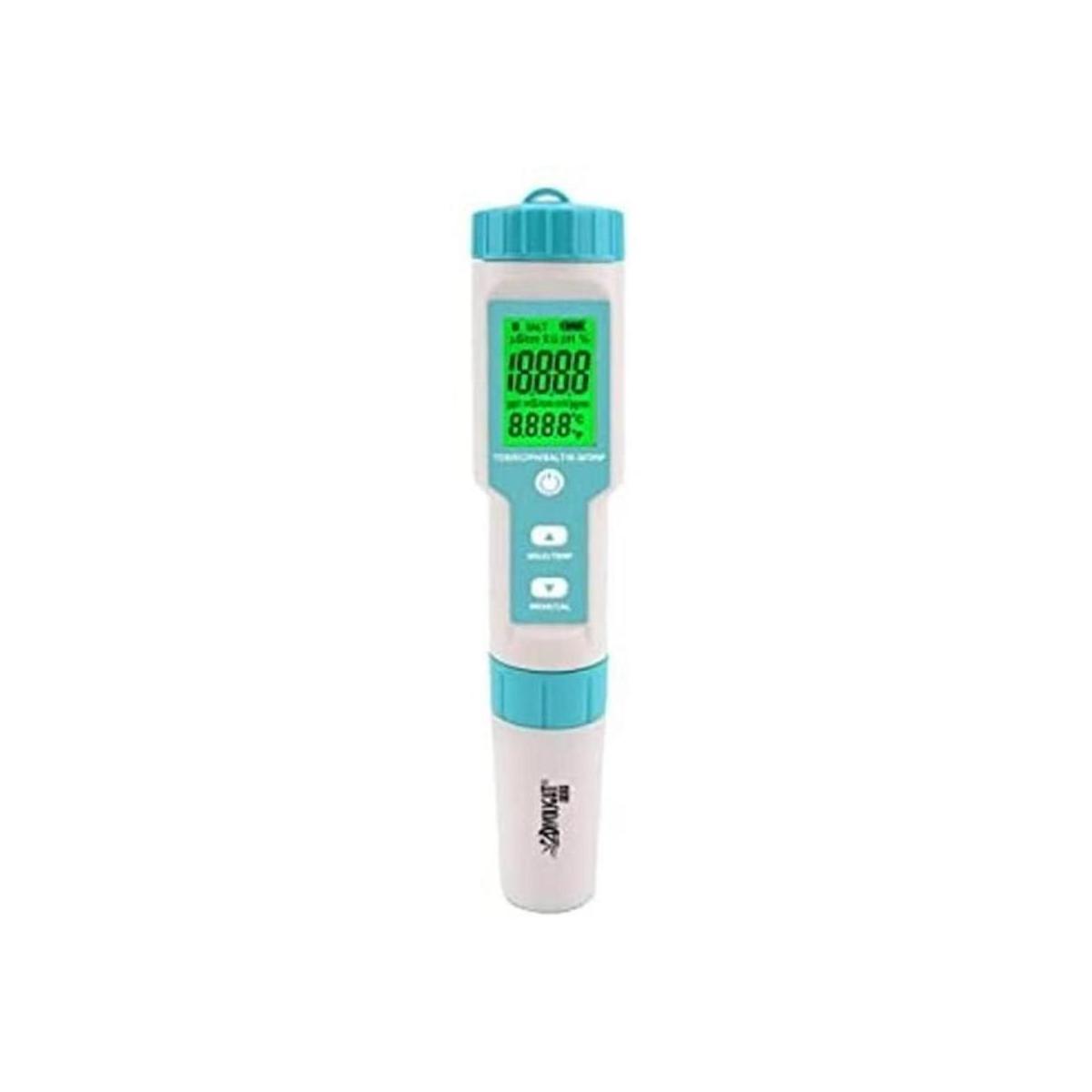Divolight Medidor de calidad de agua 7 en 1 para piscinas