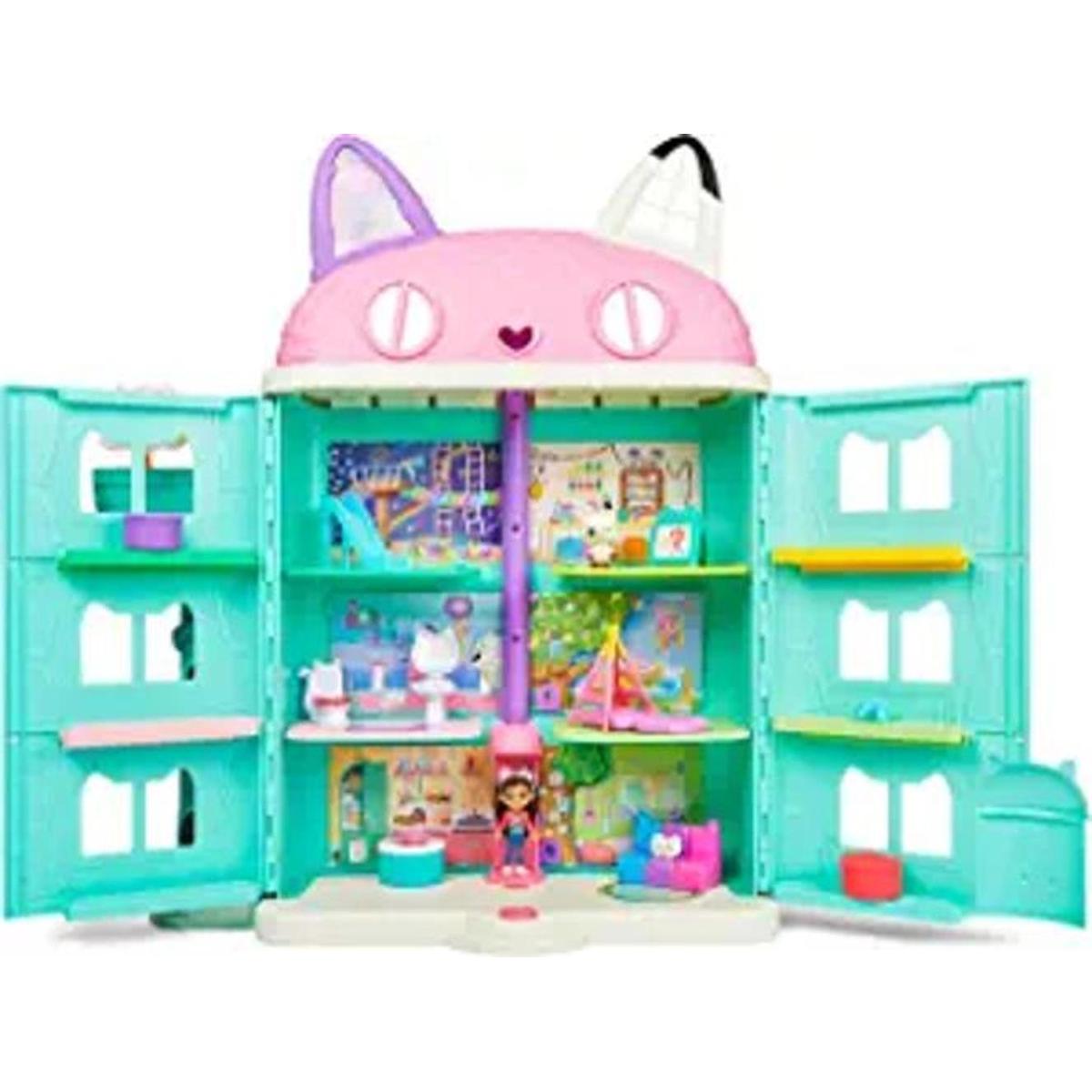 Gabbys Dollhouse Purrfect Casa de muñecas con 15