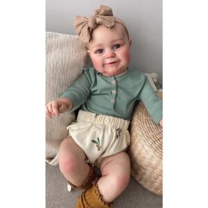 Anano Muñeca de bebé Reborn recién nacido de 24 pulgadas_1