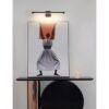 Joosenhouse Lámpara LED de 24.4 pulgadas color negro