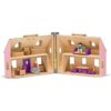 Casa de muñecas de madera Fold and Go de Melissa Doug_5
