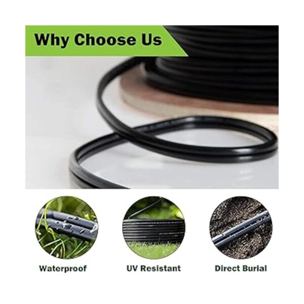 GREATIDE Cable de iluminación de paisaje de bajo voltaje_2