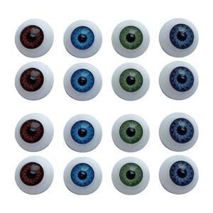 Jashem 8 pares de ojos acrílicos realistas de 4 colores de_1