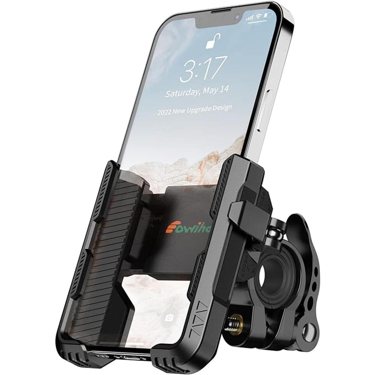 Eowihor Soporte para teléfono de bicicleta para bicicletas