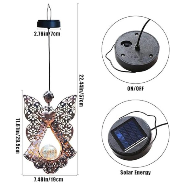 GOODME Luces solares colgantes para exteriores_2