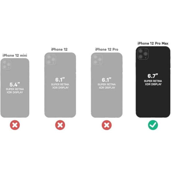 LOQUPE Funda diseñada para iPhone 12 Pro Max resistente_2