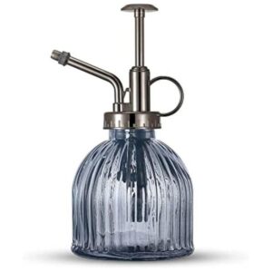 Ebristar Botella de cristal para plantas con pulverizador