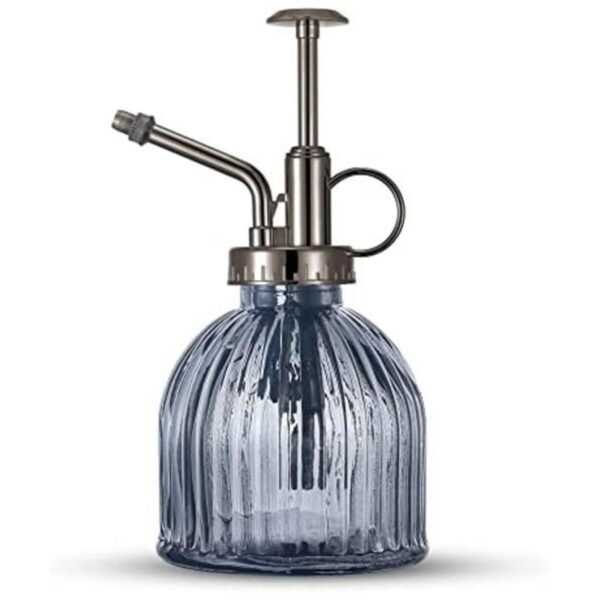 Ebristar Botella de cristal para plantas con pulverizador