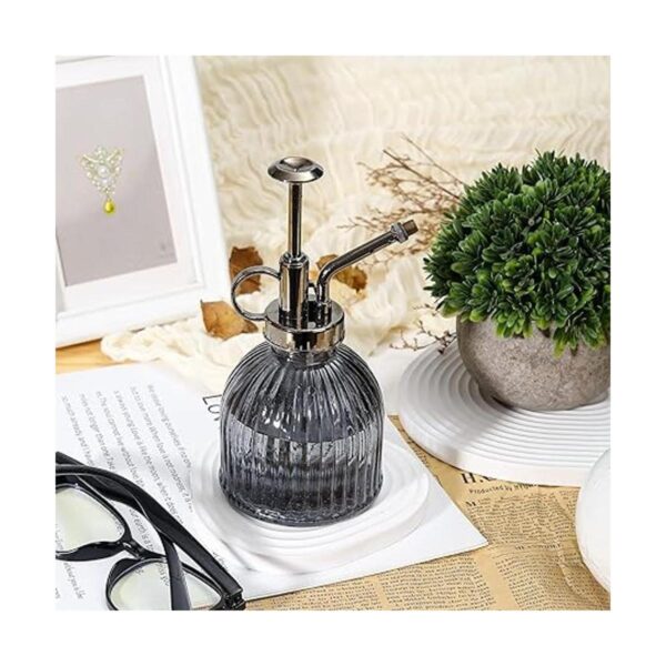 Ebristar Botella de cristal para plantas con pulverizador