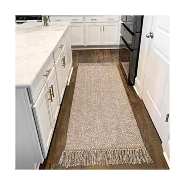 Collive Alfombra de pasillo de 2 x 6 pies tejida a mano_1