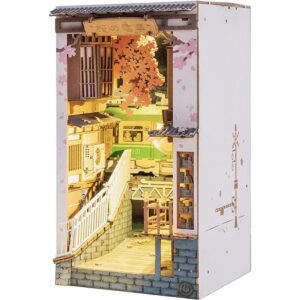 Rowood Kit de rincón de libros decoración de estantería_1