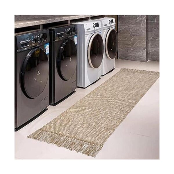 Collive Alfombra de pasillo de 2 x 6 pies tejida a mano_2