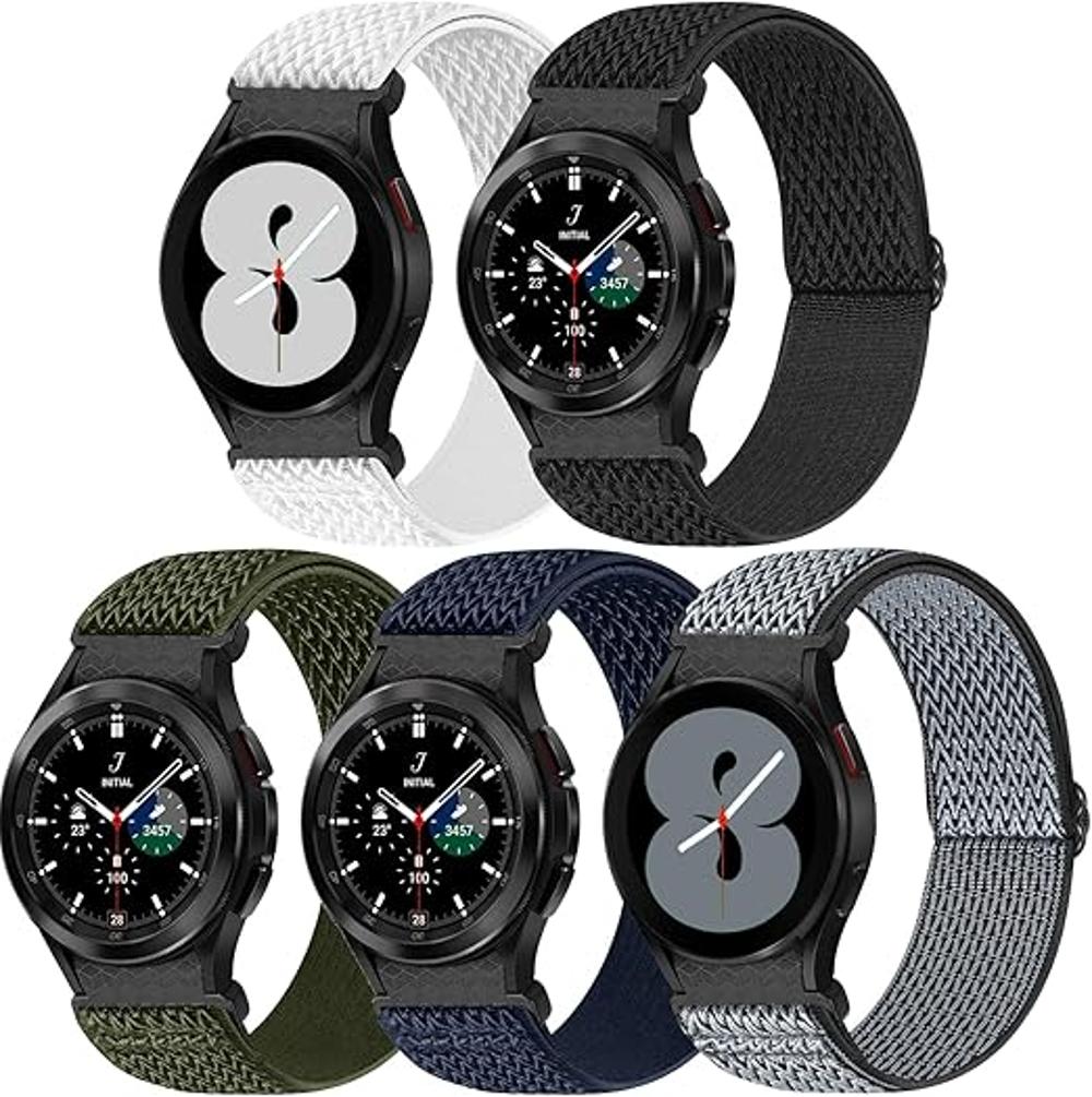 Paquete de 5 correas sin huecos compatibles con Samsung
