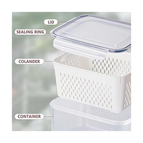 Fruit Storage Containers For Fridge Organizer Vegetable_3