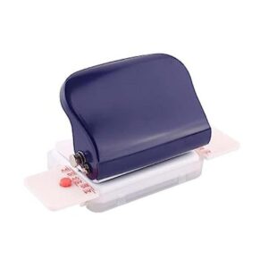 Leepesx Perforadora de papel de hojas sueltas para