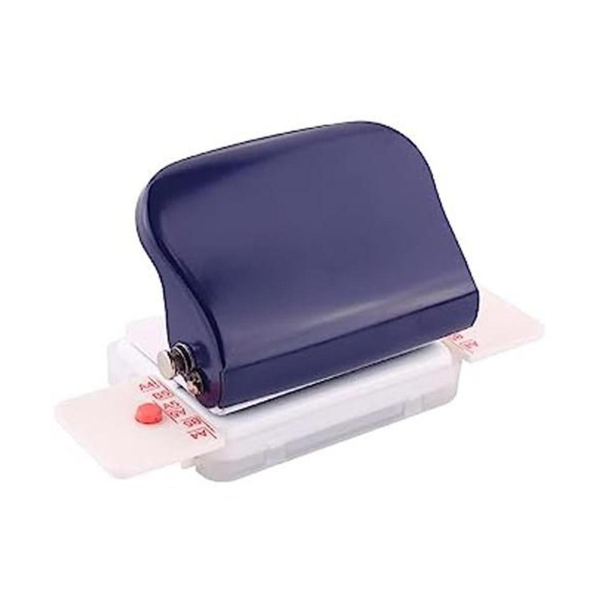 Leepesx Perforadora de papel de hojas sueltas para