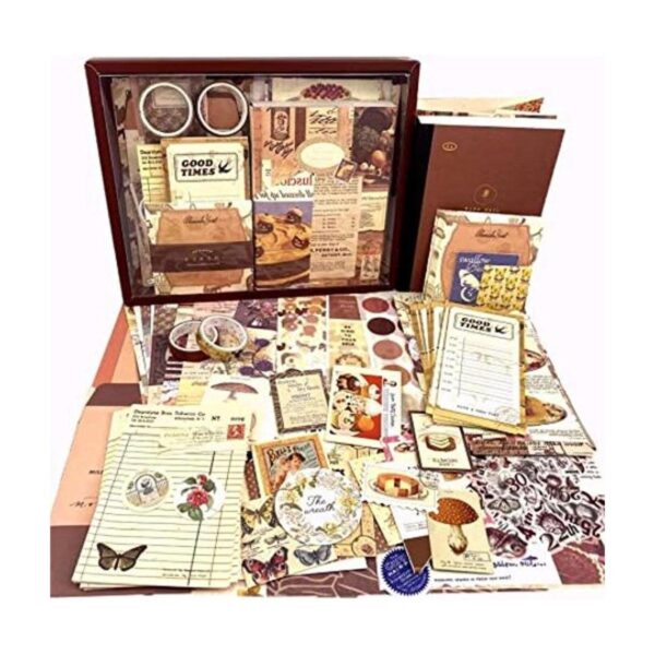 LCLAIDYDY Kit de álbumes de recortes vintage de 348_1