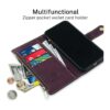 Antsturdy Funda tipo cartera para Samsung Galaxy S22 Ultra_3